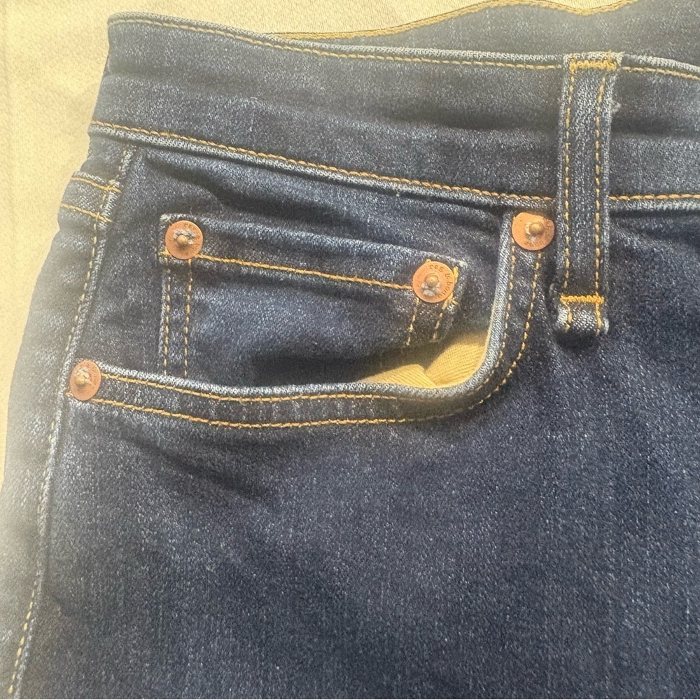 rag & bone Nina High-Rise Skinny Jeans Dark Wash Size 25 - Picture 13 of 14